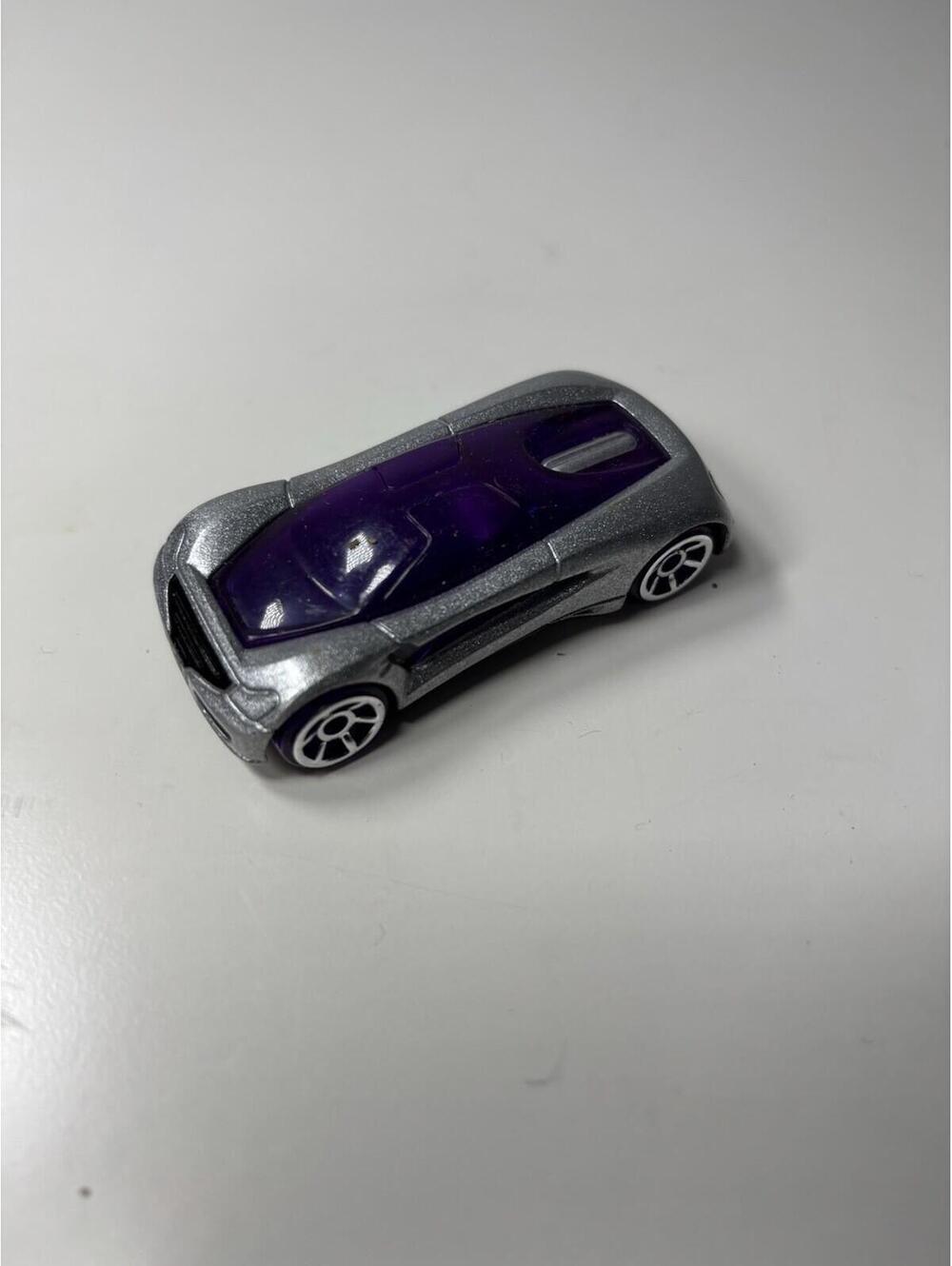 2006 Hot Wheels Silver Car, Made for McDonald's, Made in China